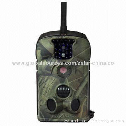 12MP MMS 940nm Blue IR LED Hunting Camera, MMS/SMS/Email via GSM Network, 0.8s Trail Digital Trigger